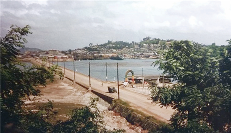 월미도 마을 자리에 들어선 미군 부대