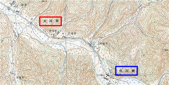 영양군 영양읍 대천동과 화천동